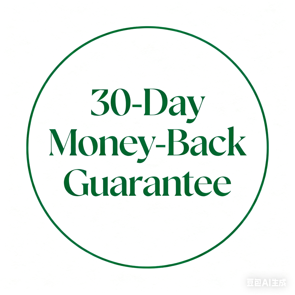 30-Day Money-Back Guarantee RDHealthIngredients