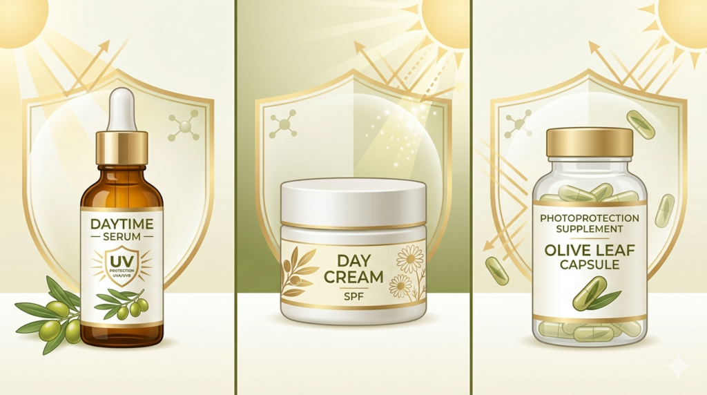 Olive Leaf Extract Photoprotection UVA