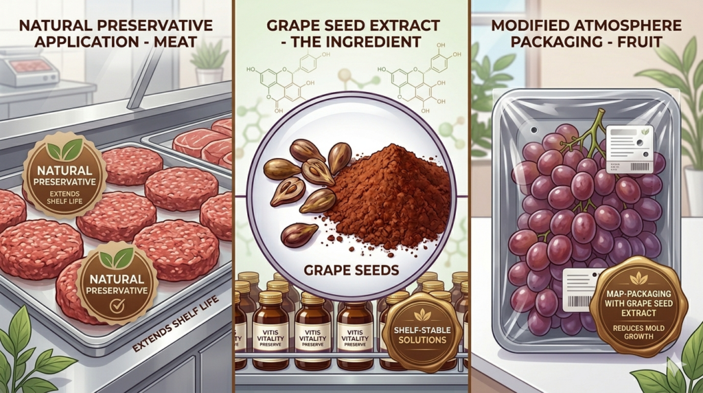 Grape seed extract natural food preservative RDHealthingredients
