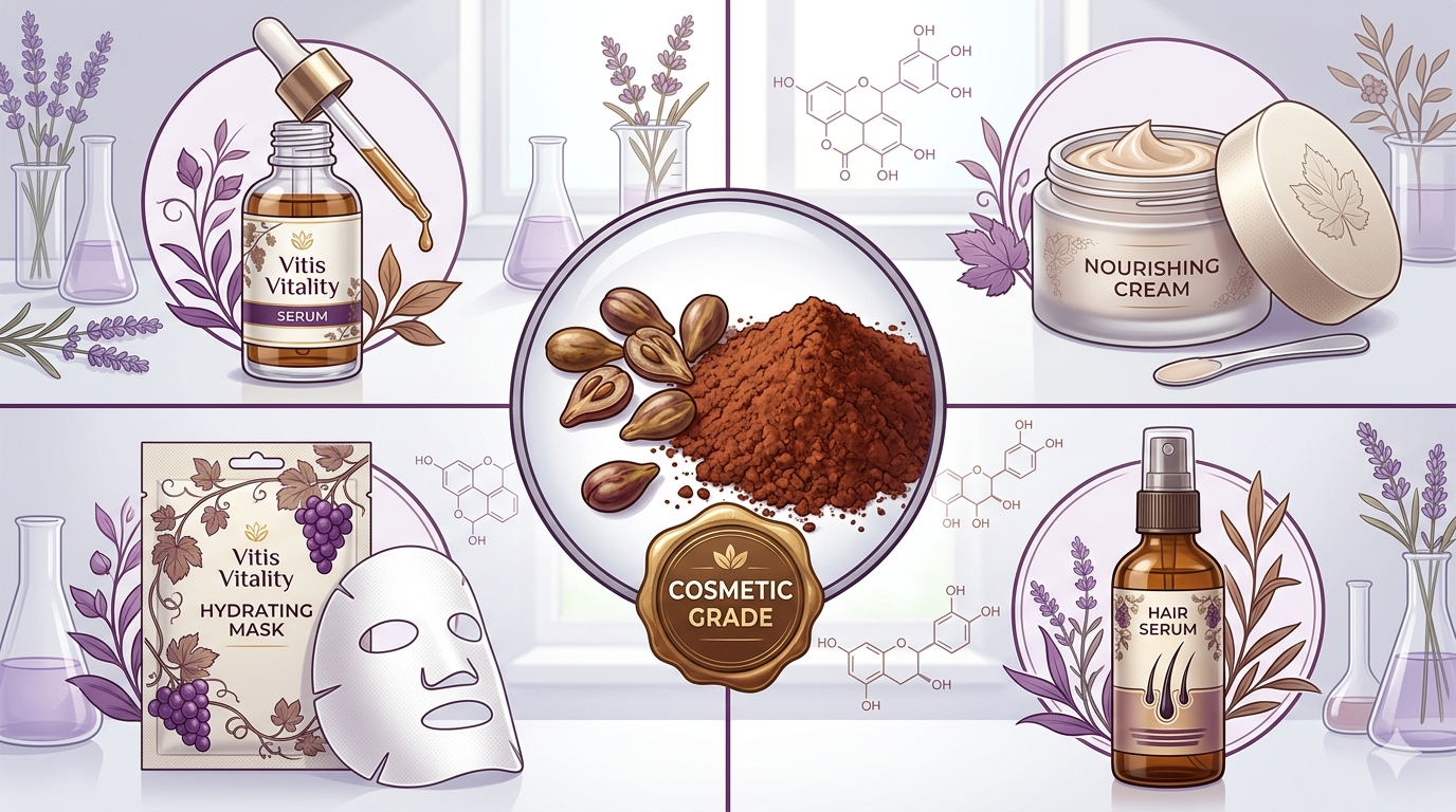 Grape Seed Extract Blood Pressure Supplement: Clinical Evidence for Cardiovascular Formulations