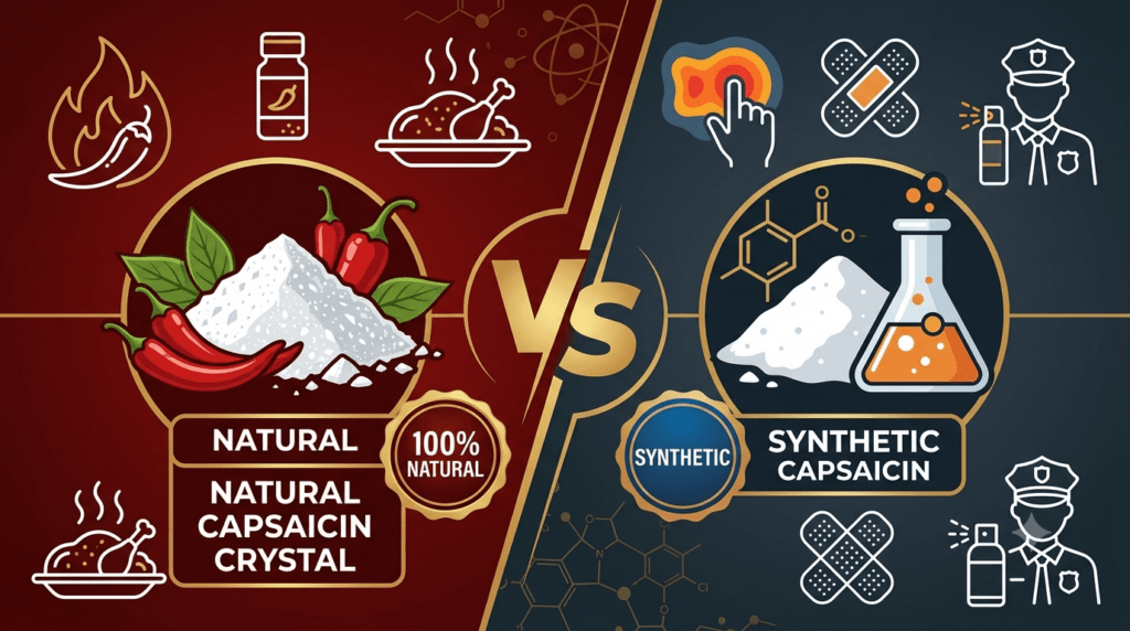 Natural vs Synthetic Capsaicin RDHealthIngredients